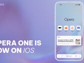 Opera One est désormais disponible sur iOS (Image source : Opera)