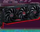 AMD Radeon RX 9070 XT sur l'écran des résultats d'overclocking