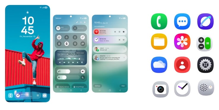 One UI 7 devrait apporter diverses modifications à l'interface utilisateur par rapport à One UI 6 (Source de l'image : Android Headlines)