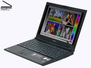 Fin des années 2000 : Ordinateur portable Sony Vaio (source de l'image : Ronald Matta/Notebookcheck.com)