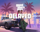 La nouvelle date de sortie de GTA 6, le 19 novembre 2026, repousse le lancement d'environ six mois. Illustration : la pochette de GTA 6 avec le texte retardé superposé (source : Rockstar Games - édité)