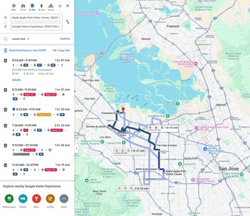 Il faut compter au moins 90 minutes de transport public et quelques démarches.