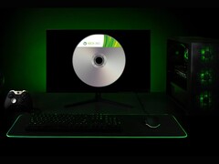 La nouvelle console Xbox est rétrocompatible avec le disque Xbox 360 (Image source : Microsoft Xbox Gaming, Raindupon@LaunchBox)