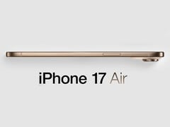 L&#039;iPhone 17 Air, selon les rumeurs, pourrait avoir une épaisseur de 9,5 mm autour de l&#039;appareil photo. (Source de l&#039;image : MacRumors - édité)