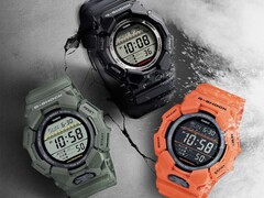 Les montres Casio GD010 (ci-dessus) et GA010 ont une autonomie de 10 ans. (Source de l&#039;image : Casio)