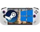 Le Lenovo Legion Go S peut fonctionner sous SteamOS et Windows. (Source de l'image : Lenovo, Steam, Windows, édité)