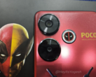 Le Xiaomi POCO x Deadpool x Wolverine Special Limited Edition semble avoir une finition rouge métallique. (Source : Yogesh Brar sur X/Twitter)