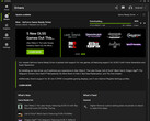 Téléchargement du pilote Nvidia GeForce Game Ready Driver 566.03 dans l'application Nvidia (Image source : Own)