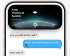Apple services par satellite pour iPhone.