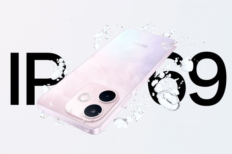 L'Oppo A5 Pro conserve l'indice de résistance à l'eau et à la poussière IP66 + IP68 + IP69. (Source de l'image : Oppo)