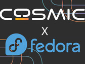 System76 a confirmé qu'il travaillait sur une version de Fedora avec son Cosmic DE. (Source de l'image : Fedora / System76)