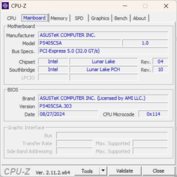 Carte mère CPU-Z