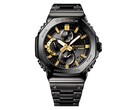 La Casio G-SHOCK GMC-B2100ZE-1A avec ses accents noirs et dorés. (Source de l'image : Casio)