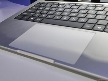 HP EliteBook X G1a : Touchpad (source de l'image : Benjamin Herzig)