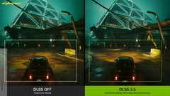 Nvidia positionne la reconstruction de rayons DLSS 3.5 comme une solution supérieure au pipeline conventionnel de traçage de rayons et de débruitage. (Source : Nvidia)