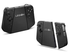 Le connecteur de charge Legion Go se fixe aux manettes détachables de Legion Go. (Source de l&#039;image : Lenovo)