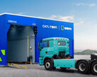 Une station d'échange de batteries CATL pour les poids lourds. (Source de l'image : CATL)