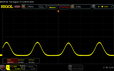 Scintillement PWM (luminosité de 20 %)