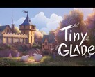 Tiny Glade permet aux joueurs de construire librement des bâtiments médiévaux et est récompensé par 96 % d'évaluations positives sur Steam. (Source de l'image : Pounce Light)