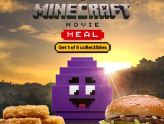 McDonald&#039;s offrira l&#039;un des six objets de collection numériques Minecraft à l&#039;achat d&#039;un repas filmé Minecraft. (Source de l&#039;image : McDonald&#039;s)