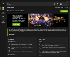 GeForce Notes de mise à jour du pilote Game Ready 565.90 dans l&#039;application Nvidia (Image source : Own)