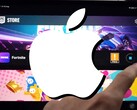 Un YouTuber a installé Fortnite sur un iPad en dehors de l'UE, malgré les efforts de Apple. (Source de l'image : Saunders Tech on X / Apple - édité)