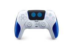 La manette Astro Bot Limited Edition comporte les yeux d&#039;Astro sur le pavé tactile. (Source de l&#039;image : PlayStation on X/Twitter)