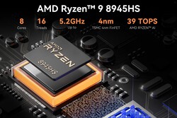 AMD Ryzen 9 8945HS (Source : Geekom)