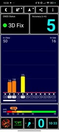 Mesure GNSS : A l'intérieur