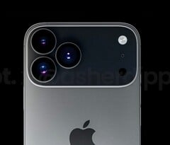 L&#039;iPhone 17 Pro ( Apple ) est censé être doté d&#039;un tout nouvel appareil photo (Image source : FrontPageTech / @asherdipps)