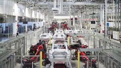 Tesla Giga Shanghai interrompt la production du modèle Y pour installer des améliorations (Source : Tesla sur Weibo)