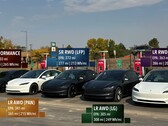 La Model 3 LR a largement dépassé son autonomie officielle (Image source : OutofSpec/YT)