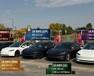 La Model 3 LR a largement dépassé son autonomie officielle (Image source : OutofSpec/YT)