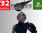 Final Fantasy 7 Remake Intergrade banner is shown (Image source : Nintendo of America, Xbox Gaming with edits)