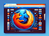 Interface de Mozilla Firefox (Source de l'image : générée à l'aide de DALL-E 3)