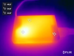 Bloc d'alimentation pendant le test de résistance