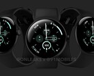 Selon les rumeurs, la série Pixel Watch 3 devrait être disponible en noir, noisette, argent et rose. (Source de l'image : OnLeaks)