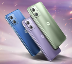 Motorola proposera le Moto G64 en plusieurs couleurs et configurations de mémoire. (Source de l&#039;image : Motorola)