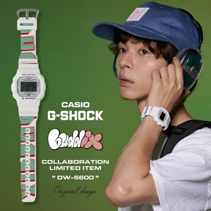 Buddix × Casio G-Shock DW-5600 au Japon. (Source de l'image : buddix)