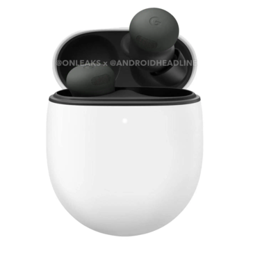 Étui Google Pixel Buds Pro 2 (source de l'image : Android Headlines)