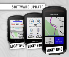 Les Edge 540, Edge 840 et Edge 1040 ont reçu toutes les nouvelles fonctionnalités logicielles que Garmin a lancées avec le Edge 1050, à l&#039;exception des restrictions matérielles. (Source de l&#039;image : Garmin)