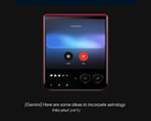 Gemini Live sur le Razr+. (Source de l'image : Motorola)