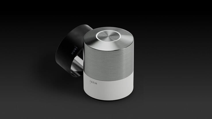 Le Nuki Smart Lock Pro (5e génération). (Source de l'image : Nuki)