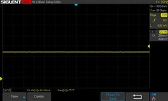 50 % de luminosité : Pas de PWM