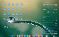 Bureau Bluestar Linux 6.11.3 (Source de l&#039;image : Bluestar Linux sur SourceForge)