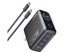 Le chargeur Anker 140W est disponible avec les types de prises US, UK et EU. (Source de l&#039;image : Anker)