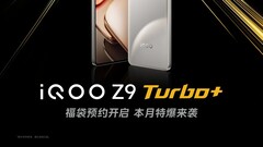 Le Z9 Turbo+ est presque là. (Source de l&#039;image : iQOO)