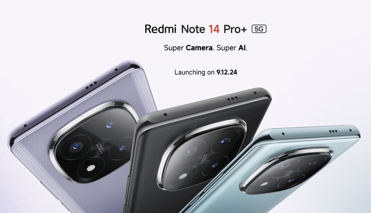 Le Redmi Note 14 Pro Plus sera lancé la semaine prochaine aux côtés des modèles moins chers Redmi Note 14 et Redmi Note 14 Pro. (Source de l'image : Xiaomi)