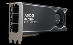 La Radeon PRO W7900 est une carte graphique puissante destinée aux créateurs. (Source de l&#039;image : AMD)