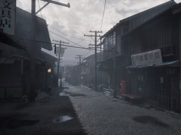 Silent Hill f Ville d'Ebisugaoka (Image source : Steam)